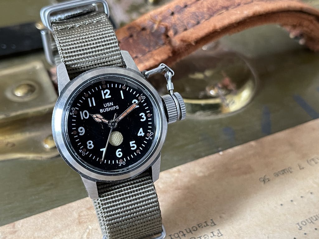 1940年代の名作USミリタリーウォッチを2種復刻：Buships Watch ...