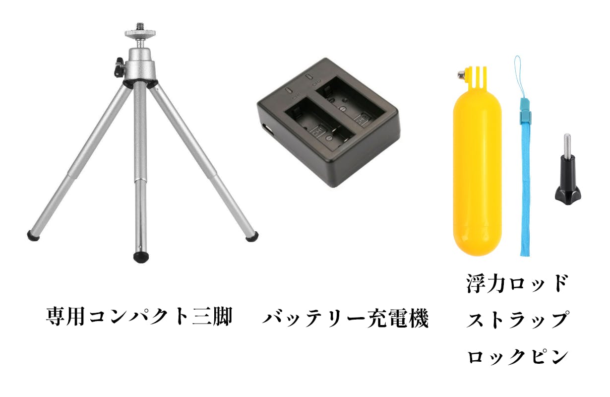 【激安大阪】Generation Pro 5K アクションカメラ オプション付フルセット アクションカメラ・ウェアラブルカメラ