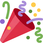 クラッカー 🎉