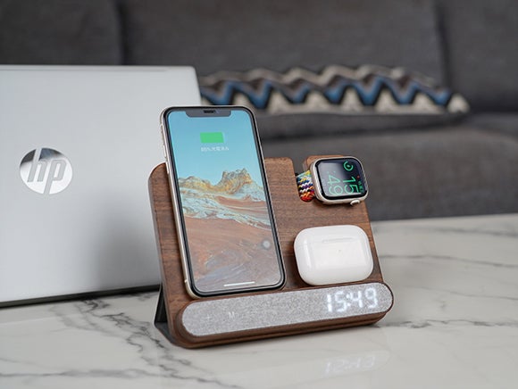 Apple製品を一気に急速充電！ 4in1ワイヤレス充電器「SIOYU X80