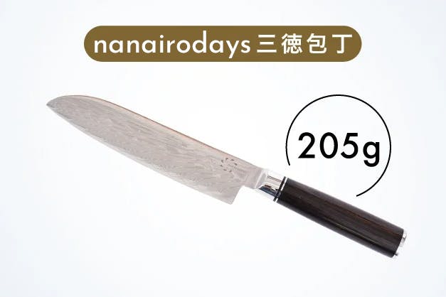 ダマスカス包丁『nanairodays』 三徳包丁 – Makuake STORE
