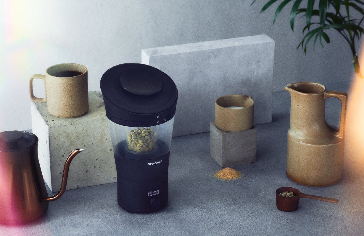 コーヒー豆を誰でも簡単に焙煎！新鮮な1杯をもっと身近にする