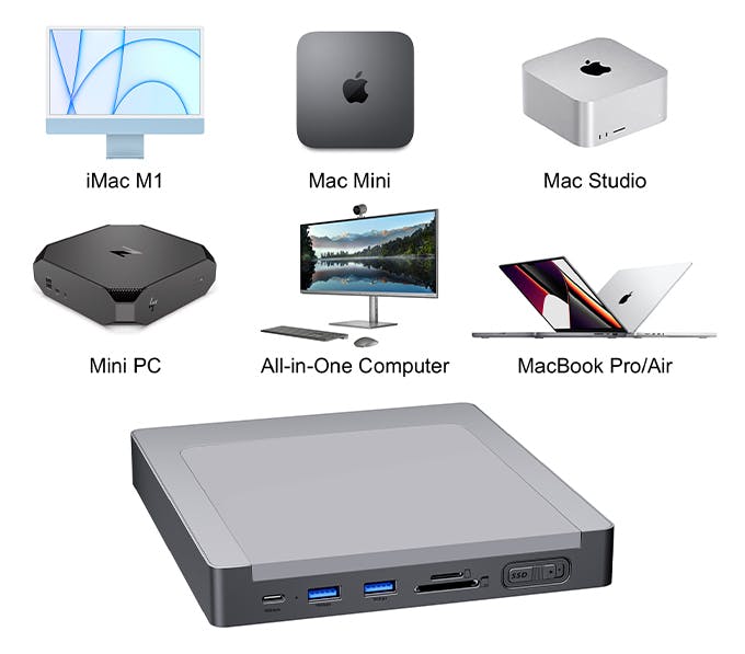 なむさん専用】Mac mini m1 美品 スタンドハブ付 - デスクトップPC