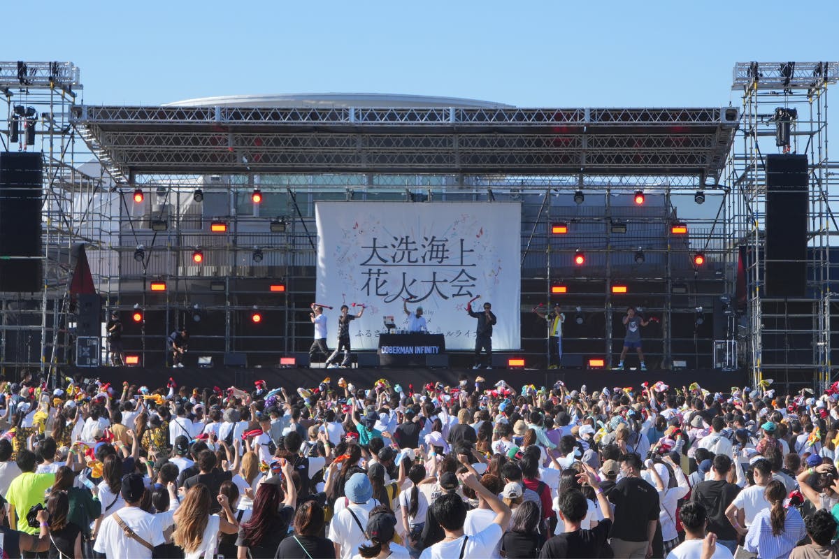 内閣総理大臣賞受賞の花火＆夏のエンタメが楽しめる、新しい大洗海上