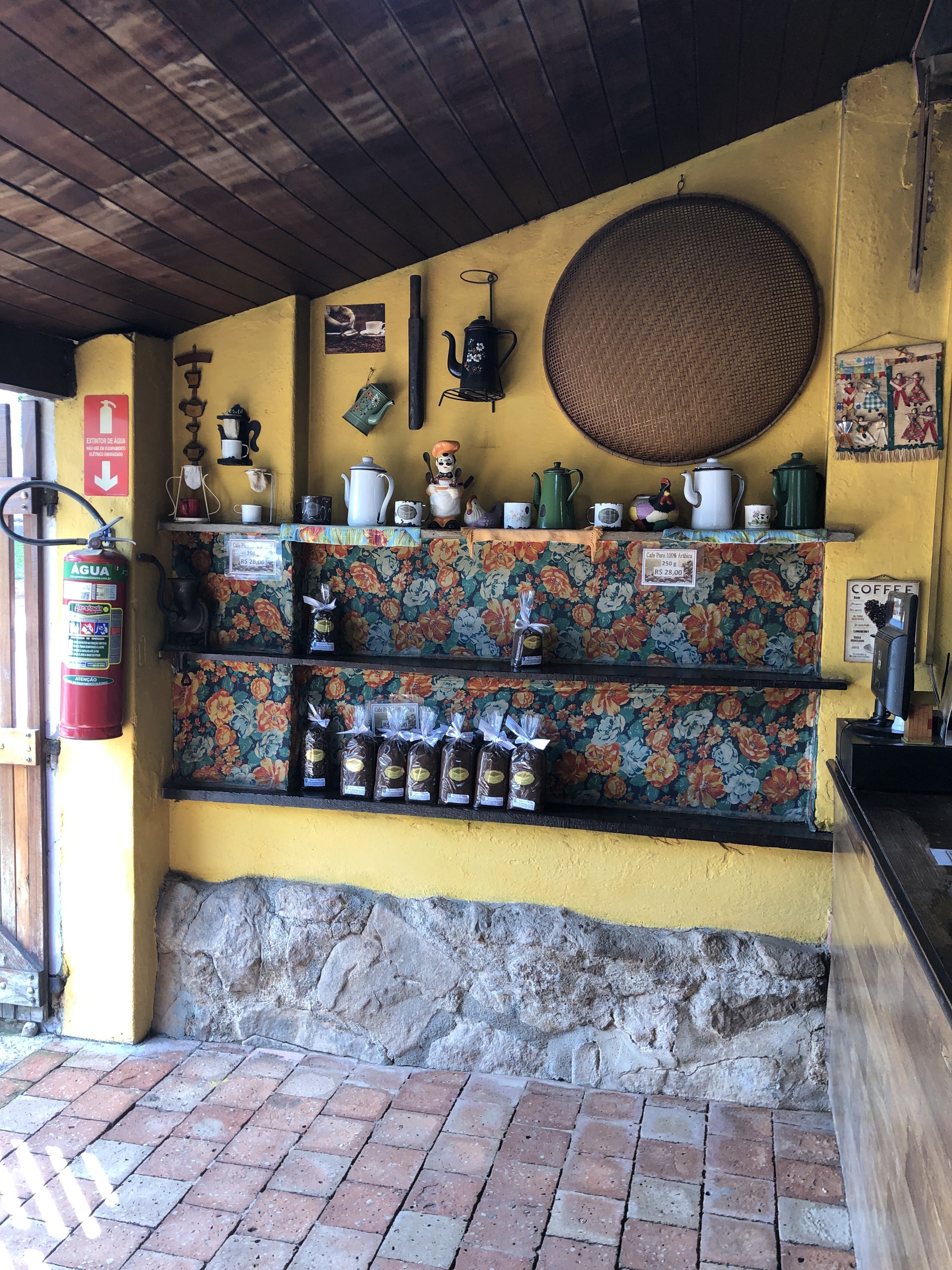 サンパウロ市の農場コーヒー店