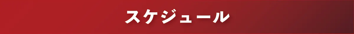 スケジュール