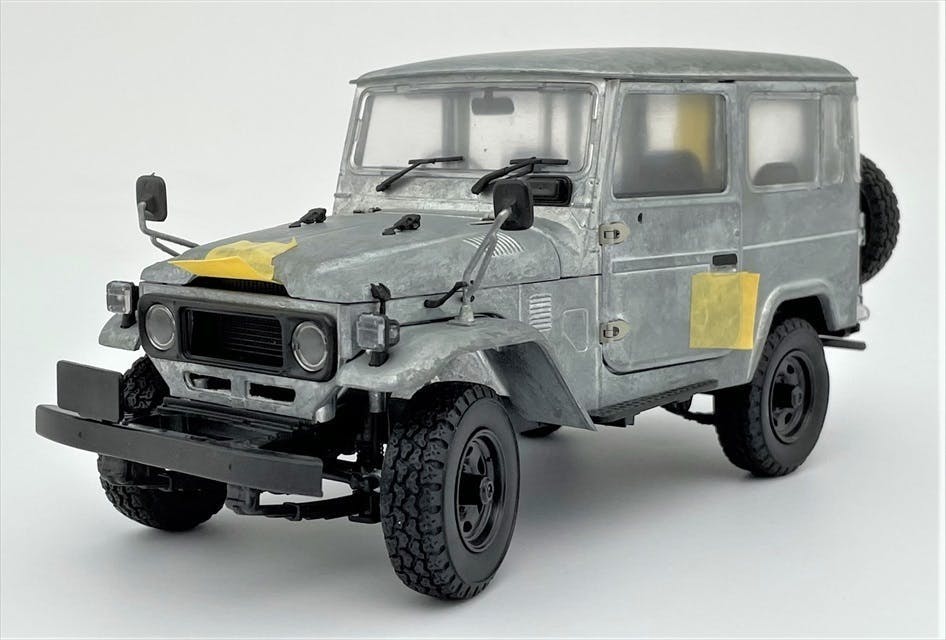 ランクル40 ミニカー ご支援いただければお手元に!【限定400台】ランクル“40” 1/18