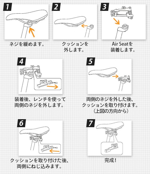 上下前後、360度からの衝撃を吸収する独自技術でロング