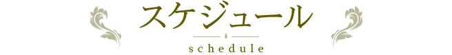 プロジェクトのスケジュール