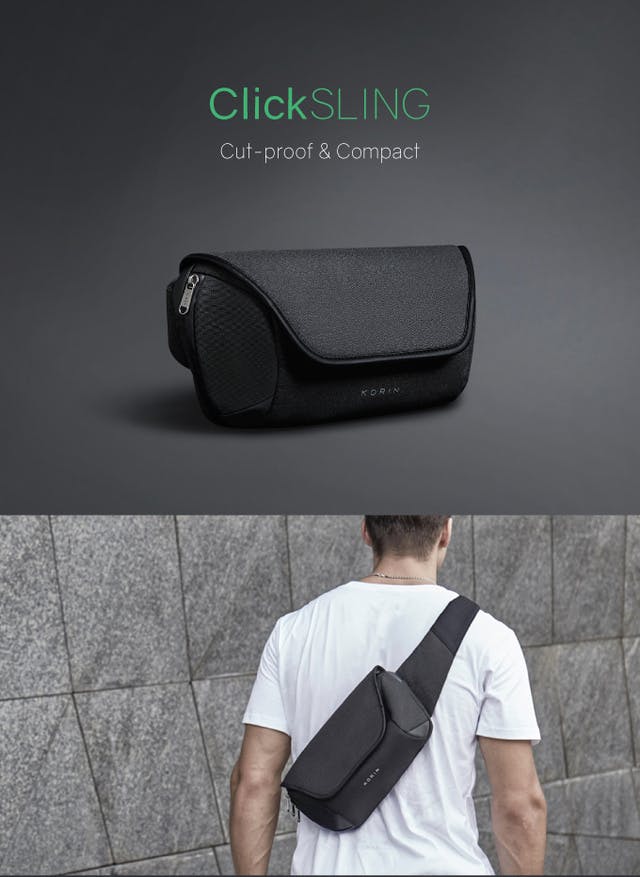 KorinDesign ClickSling X コミュータースリングバッグ-