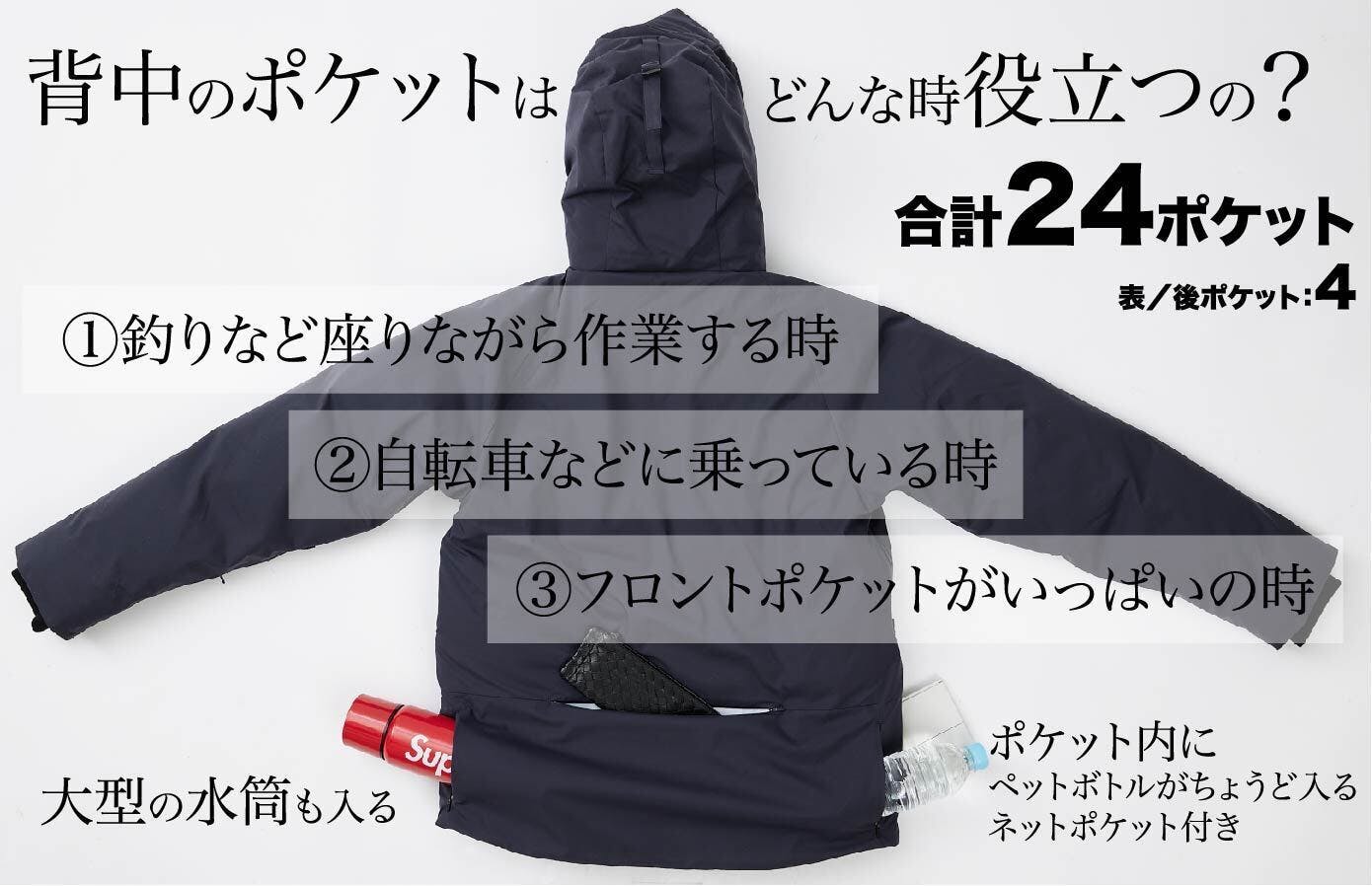 すぐ届く】荷物は「持つ」から「まとう」新時代へ！一生モノ『究極の手ぶらダウン』 - CAMPFIRE (キャンプファイヤー)