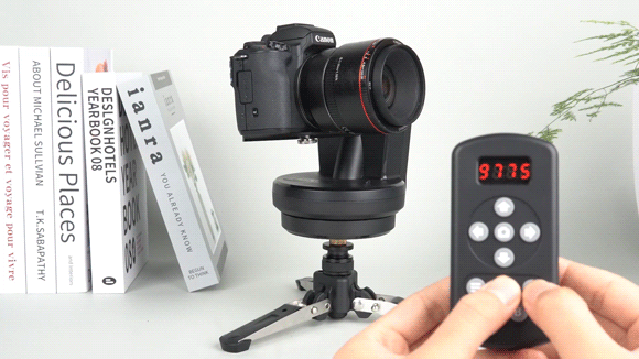 パノラマ＆タイムラプス＆動画をスムーズに撮影可能な電動雲台ZiFonYT