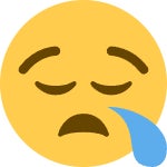 😪