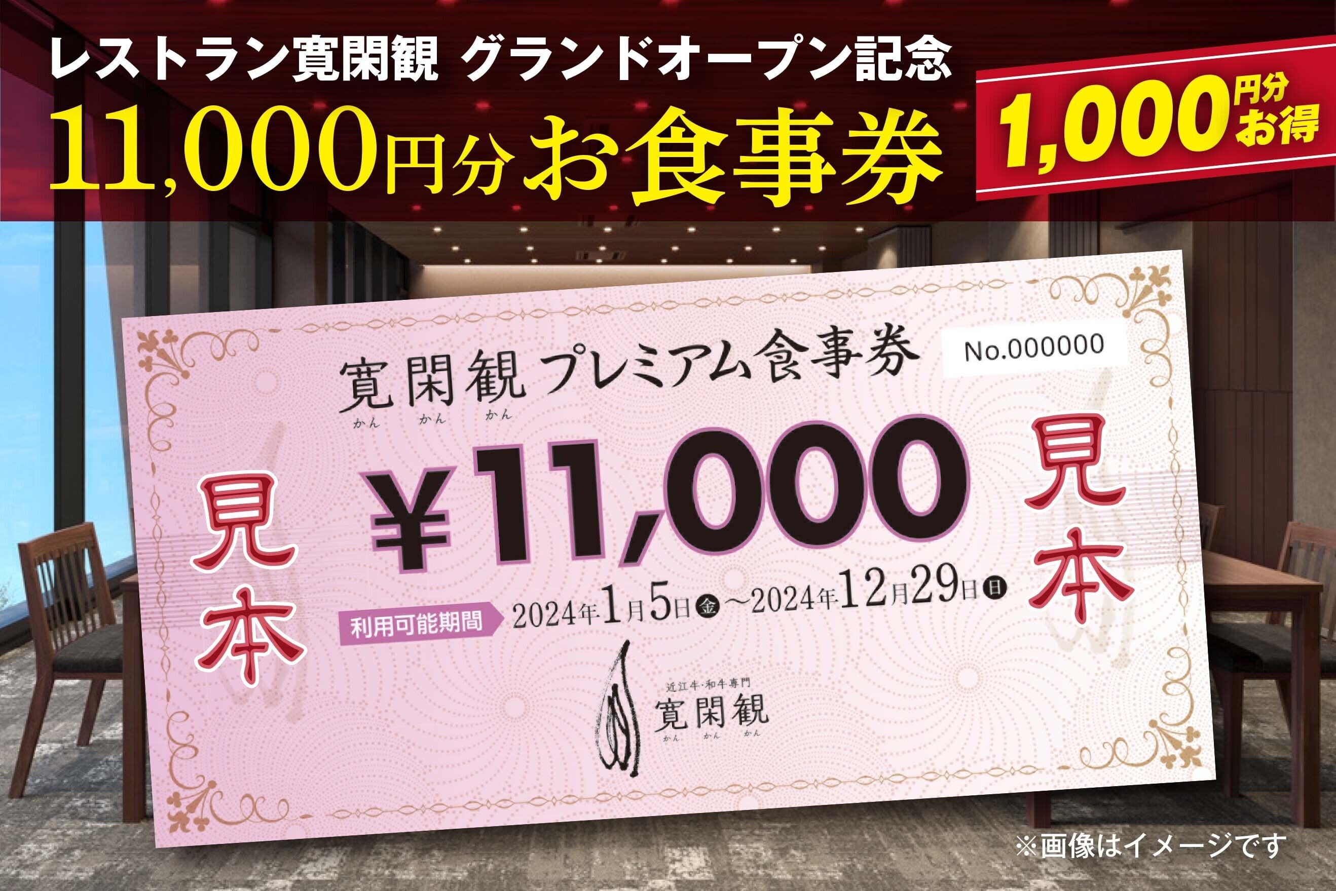 ニュートーキョー食事券11000円分