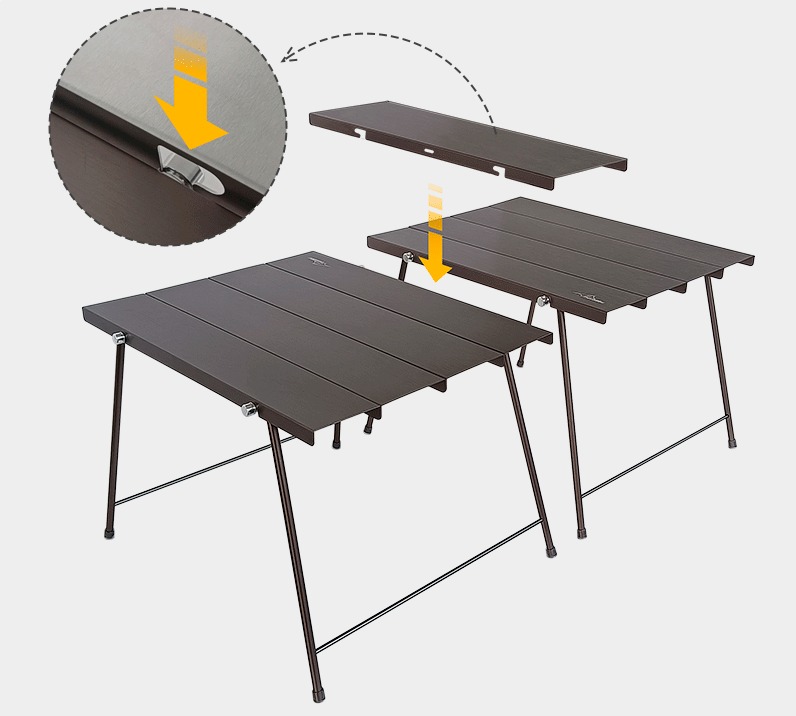 超軽量でコンパクト!機能美を追求したテーブルギア、FLEXIFOLD Table 超軽量でコンパクト!機能美を追求したテーブルギア、FLEXIFOLD Table