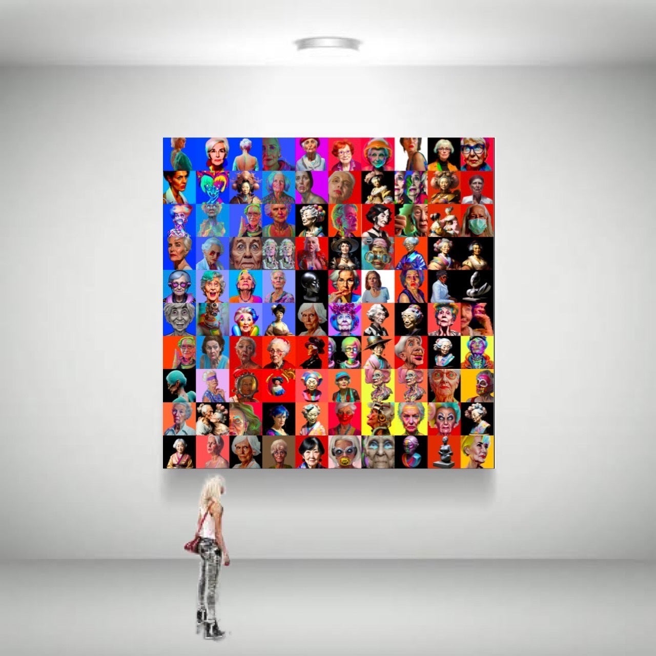 世界初の可能性があるアート作品完成＆視覚障害者の心を描くAI×画家