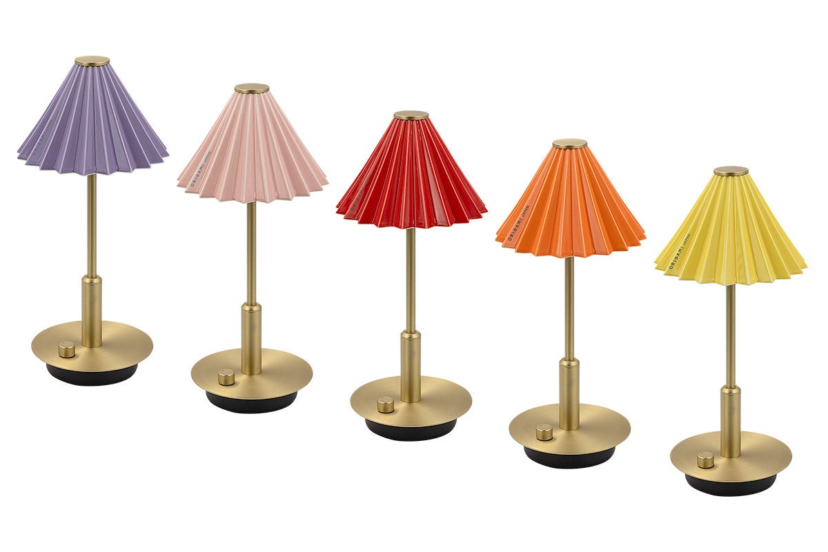 コーヒードリッパーを使ったポータブルランプ ORIGAMI LAMP - CAMPFIRE