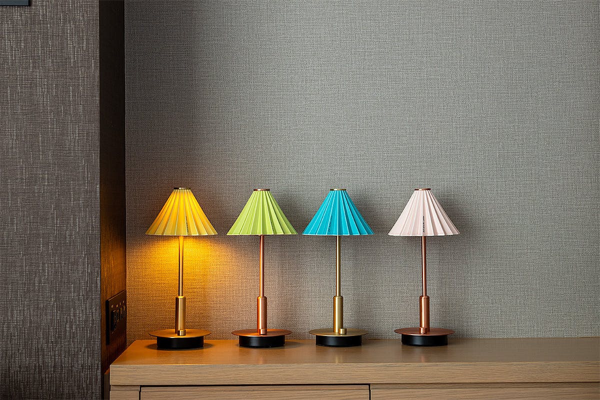 コーヒードリッパーを使ったポータブルランプ ORIGAMI LAMP