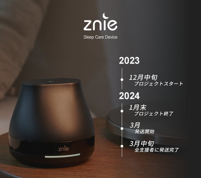 快適な睡眠空間へ。『新発想のスリープケアデバイス。それは、脳波を