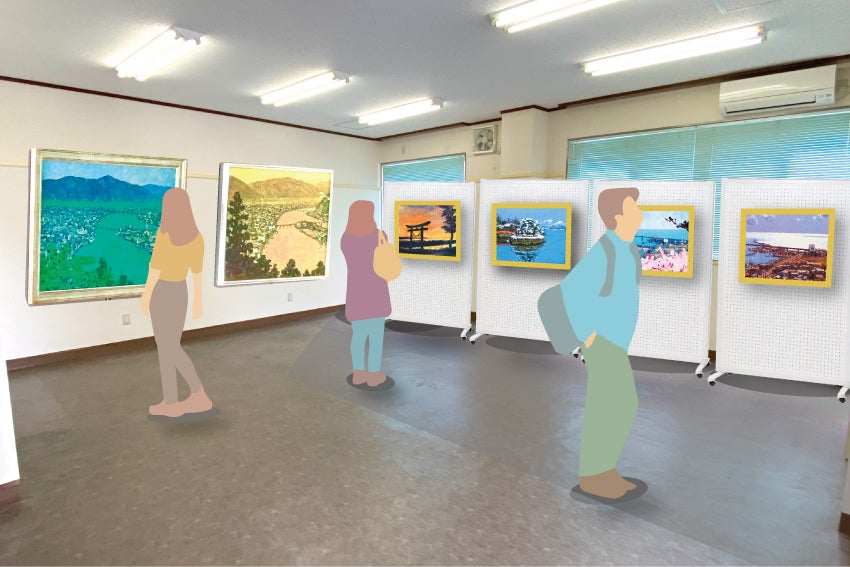 【真作】絵画　熊倉雄二　油彩6号　鐘のある丘　心が安らぐ春の風景　T72 真作】絵画 熊倉雄二 油彩6号 鐘のある丘 心が安らぐ春の風景 T72
