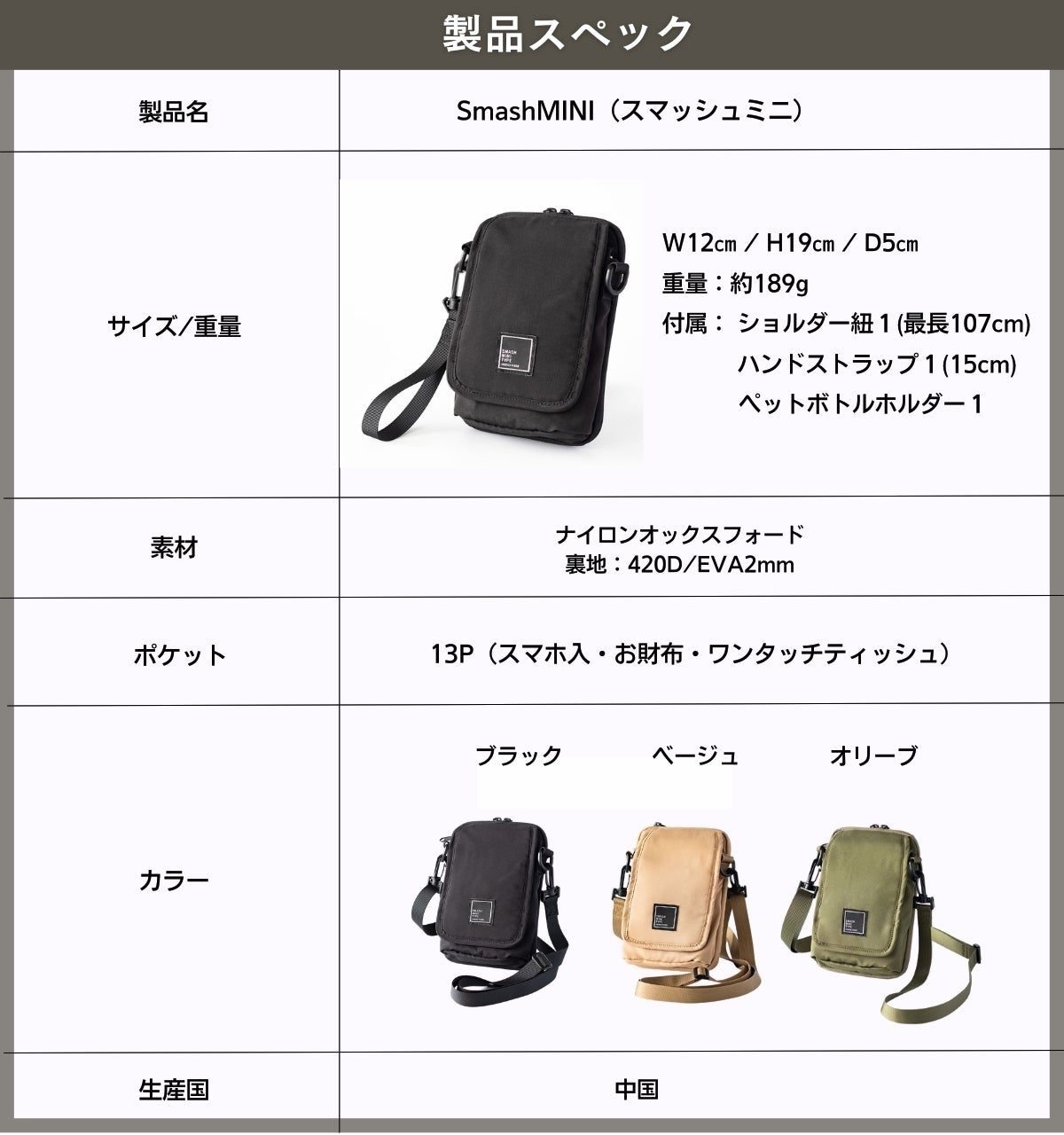 子どもとのお出かけも手ぶらでアクティブに！お財布+多機能ポケット