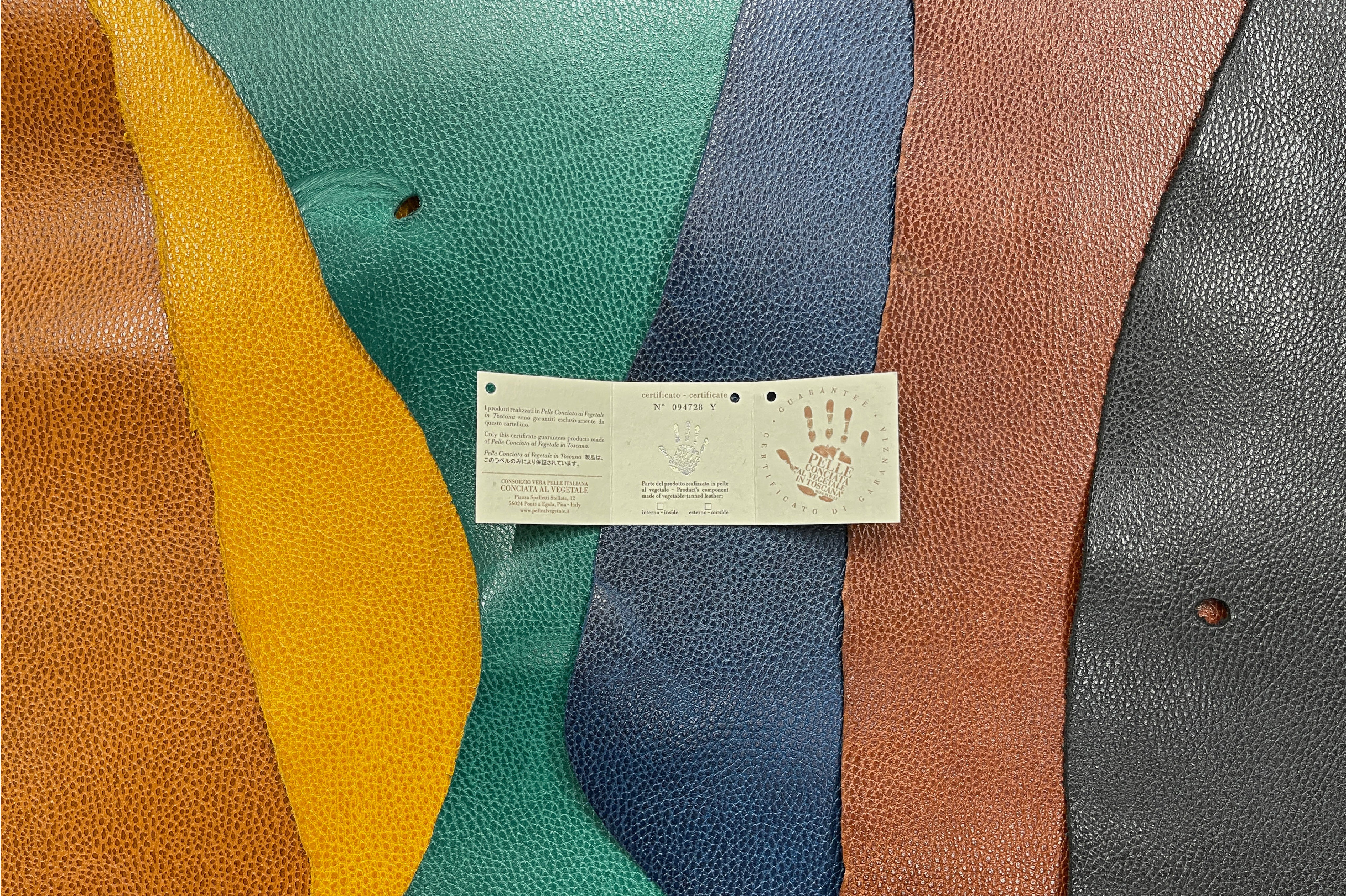 イタリアンレザー タルトゥーフォ