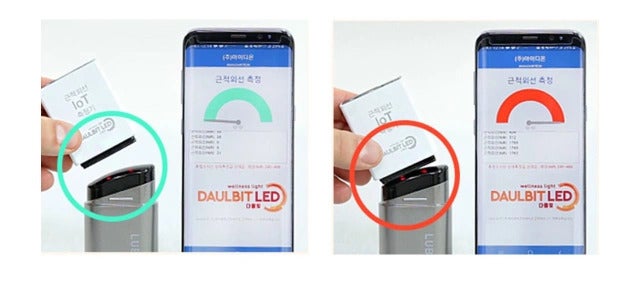 LEDマスクと同じ波長！更に新機能を搭載、たった40gいつでもサッと美顔