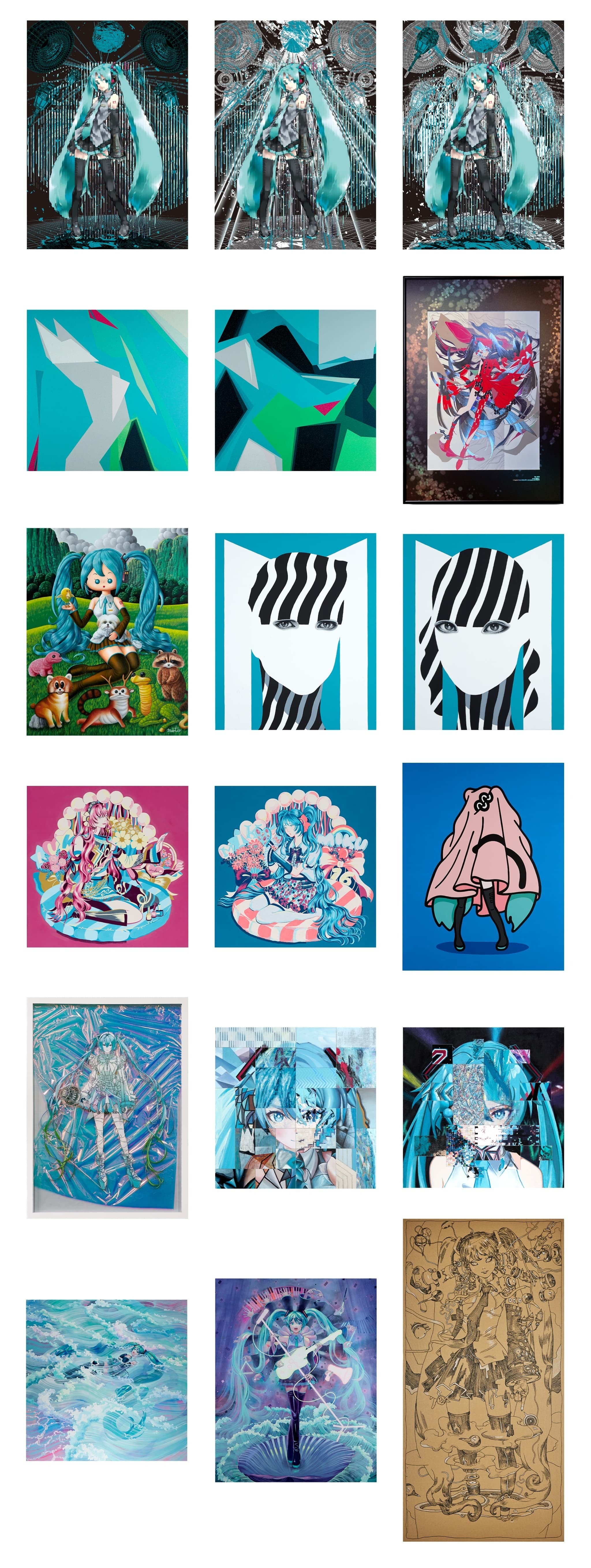 初音ミク 国内初の現代アート展「ART OF MIKU」を応援しよう