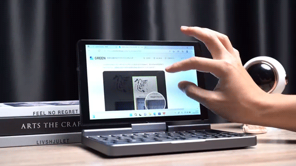 タブレット&PCを一台に。超小型サイズ8インチノートPC「TOFEI P8