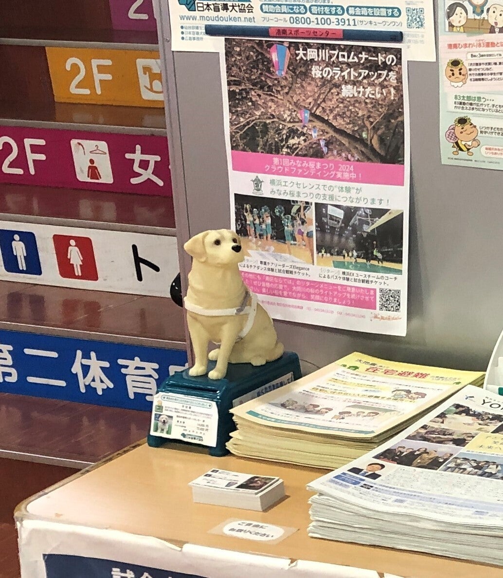 港南スポーツセンターにポスターとカードを置かせていただいてます。このほかにも多くのスポーツセンター様にご協力いただいております！ 
