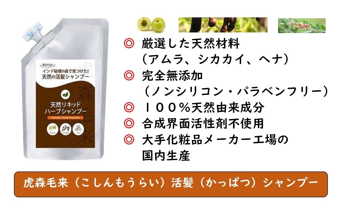 毛根パワー あなたの髪が目覚める 頭皮と髪を同時にケアする活髪シャンプー Campfire キャンプファイヤー