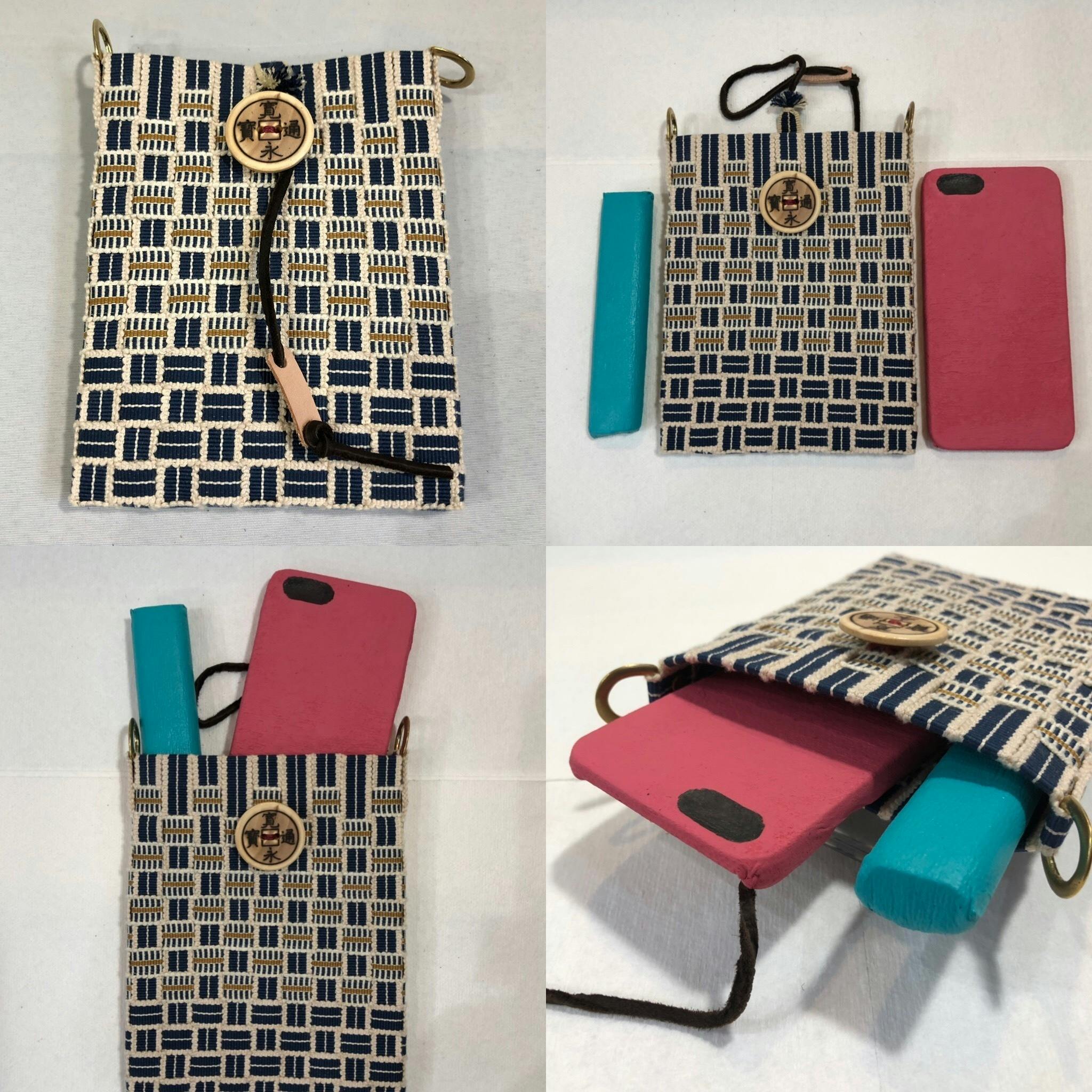 日本の伝統工芸 真田紐で作ったスマホポーチを世界に Campfire キャンプファイヤー 日本の伝統工芸 真田紐で作ったスマホポーチを世界に Campfire キャンプファイヤー