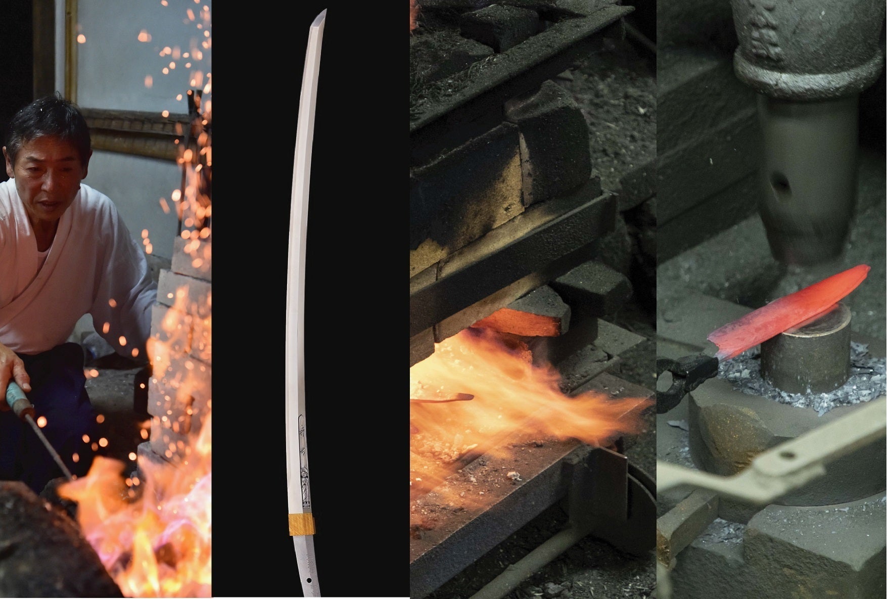 本物の刀鍛冶が作った包丁、鍛造包丁「黒打黒檀」 - CAMPFIRE