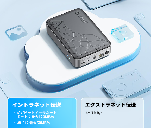 ORICO CD2510 NAS おまけ付き シュリンク未開封ORICO CD2510 NAS