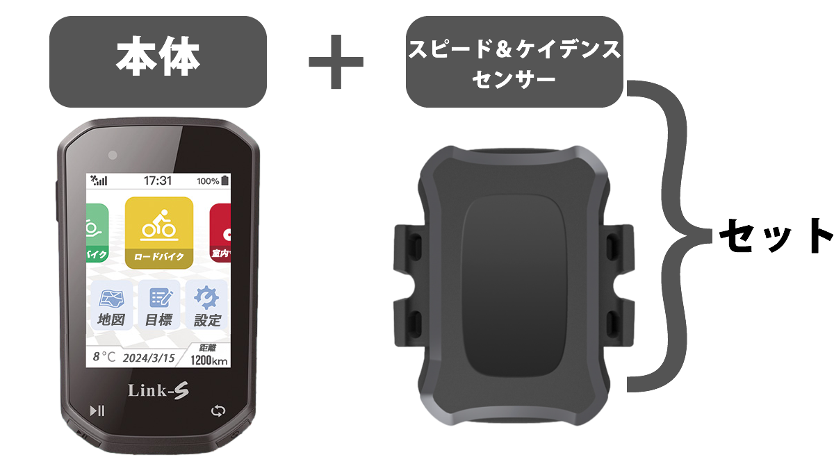 Bryton Rider S500 【ケイデンス・スピード・心拍センサー付】 プロ