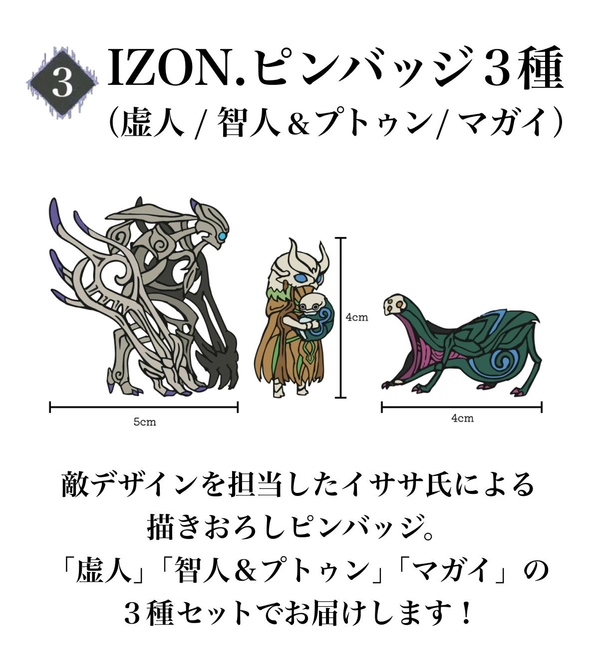 Yoshi. IZON. クラファン 返礼品5点 56087ba777991cd9328b1da2e7fe67