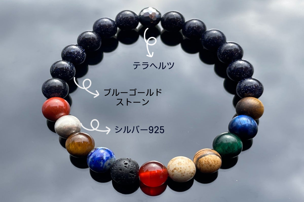 自分だけの宇宙を身につける 」パワーストーン・宇宙ブレスレット