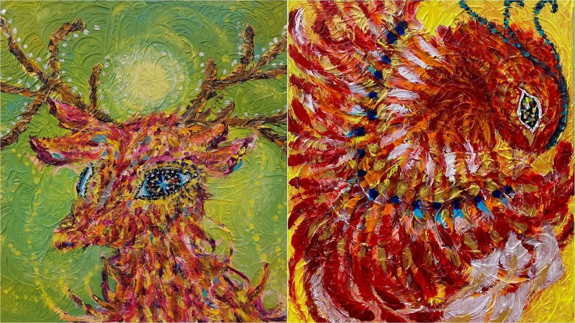 指描きアート】絵で笑顔をつくりたい！パリの展示会出展を応援して