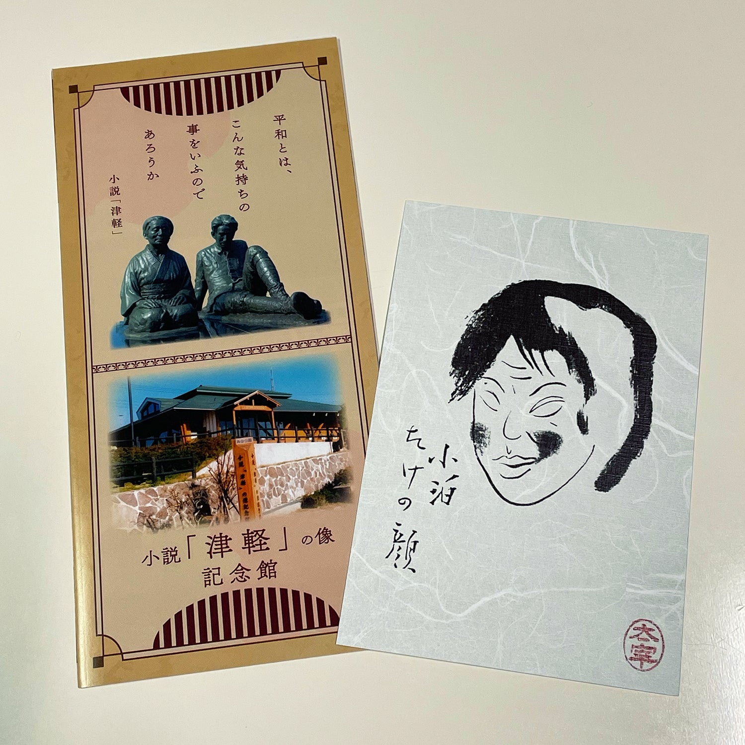 文豪 太宰治】津島家の末裔＆弘前大学附属図書館公認！太宰治らくがきT