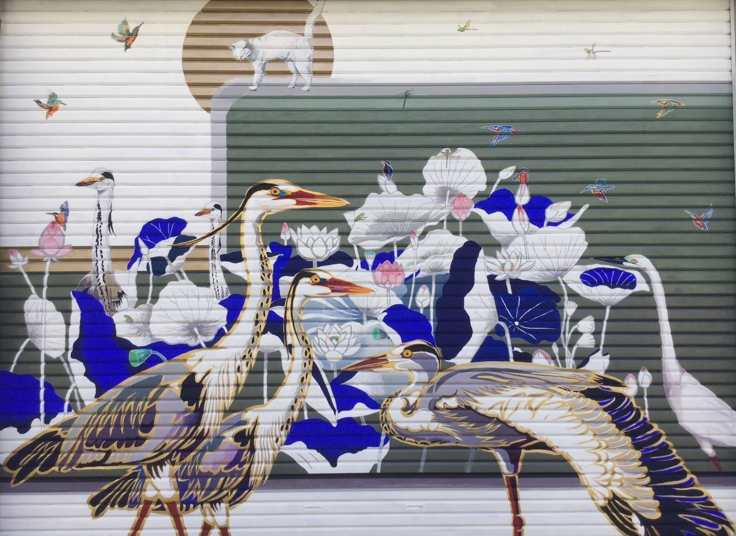 巨大壁画「佐伯洲浜竜宮図」：佐伯の自然とアートが融合した憩いの場所