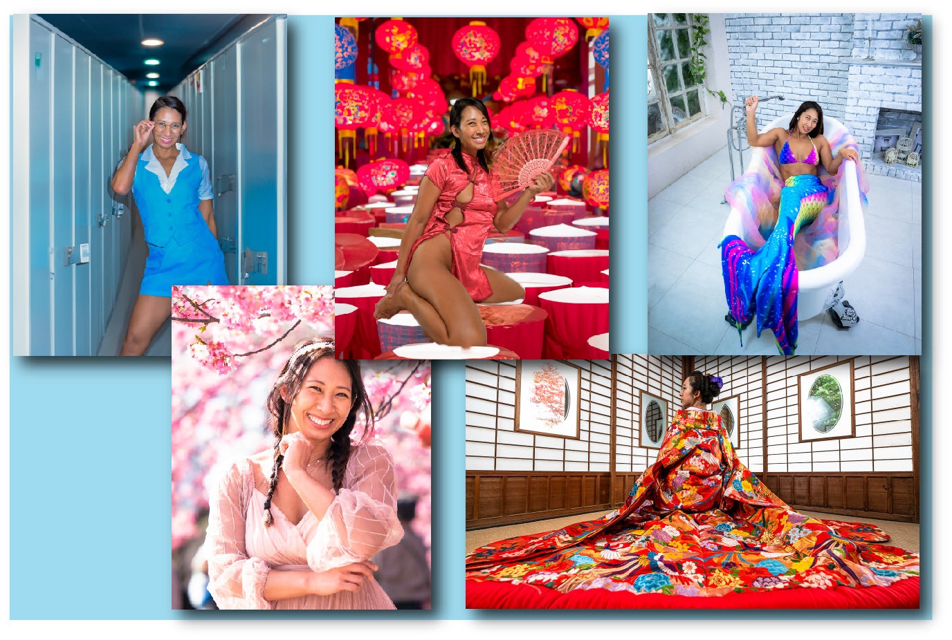 ヤワキンちゃん七変化の写真