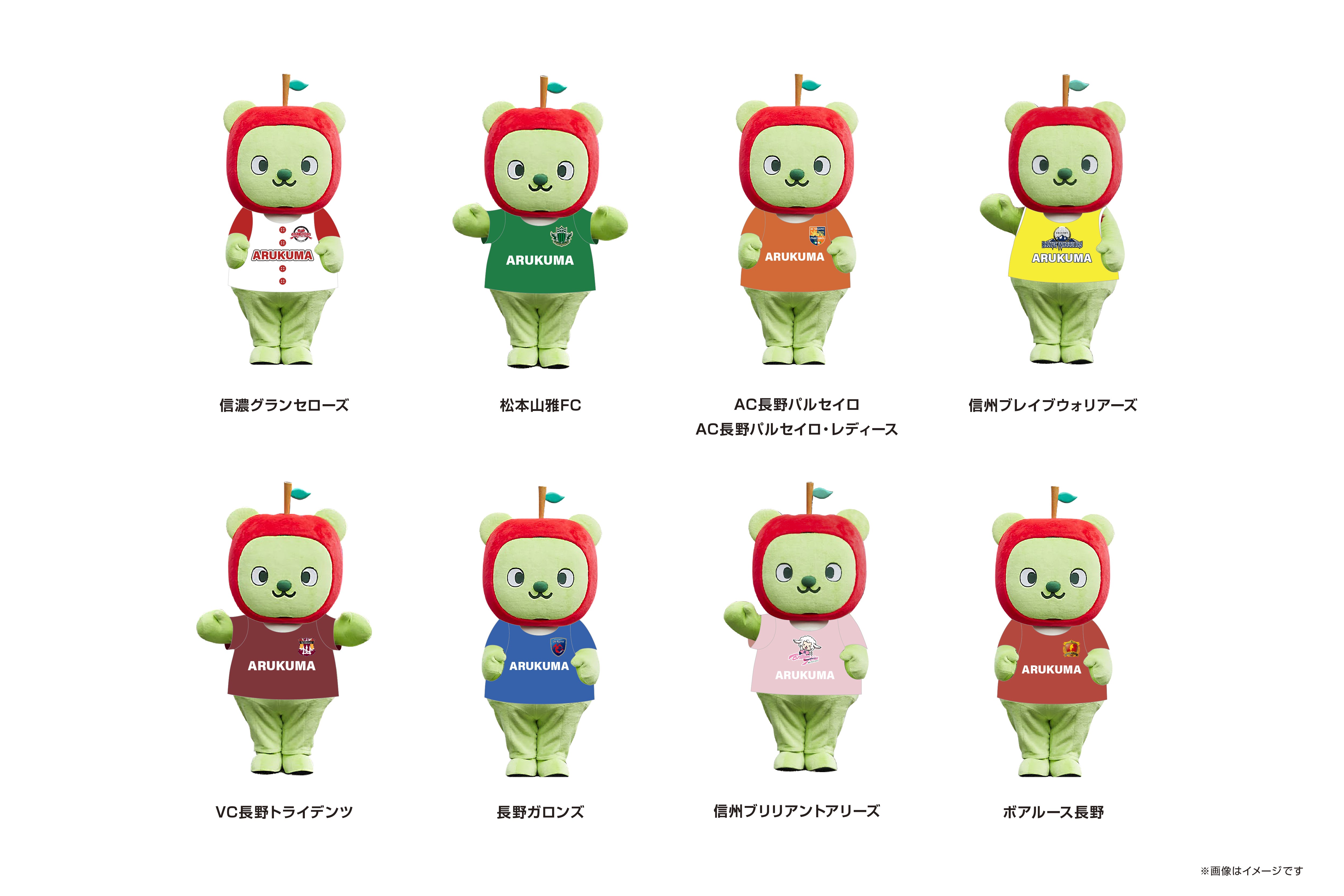 長野県の「スポーツ」を盛り上げるためアルクマもユニフォームを着て応援に行きたい! - CAMPFIRE (キャンプファイヤー)
