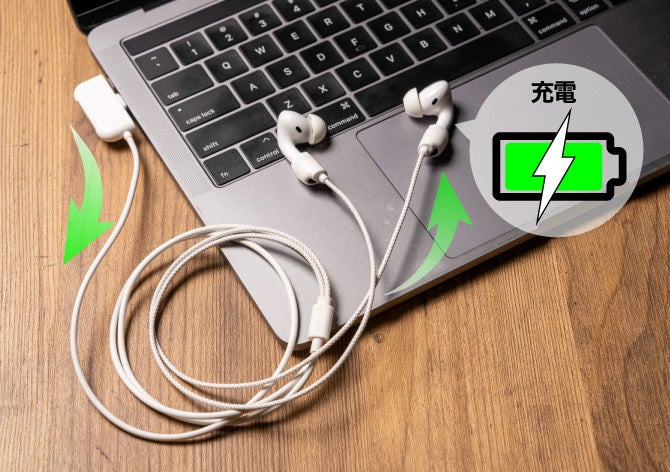 充電しながらAirPodsが使える「SSAVED」 AirPodsを使い倒せ！ 充電しながらAirPodsが使える「SSAVED