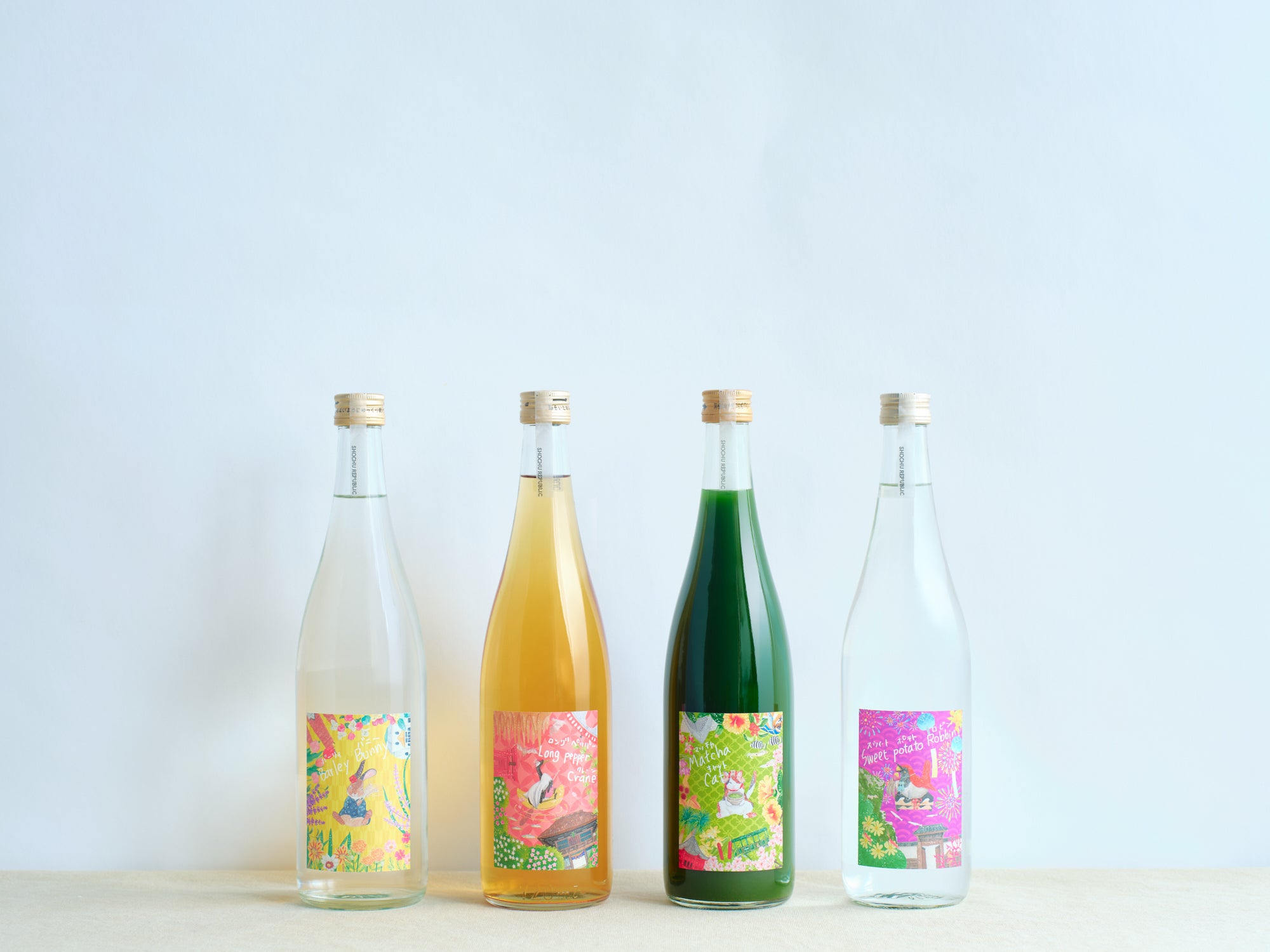 九州の4蔵元とのコラボ焼酎が世界へ挑戦！海外向け焼酎ブランドを限定