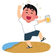沖縄で海といえばビーチパーティー