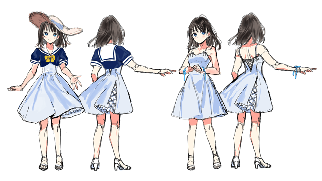 大人気イラストレーター はねこと デザイン セーラー風ボレロ ワンピース製作 Campfire キャンプファイヤー 大人気イラストレーター はねこと デザイン セーラー風ボレロ ワンピース製作 Campfire キャンプファイヤー