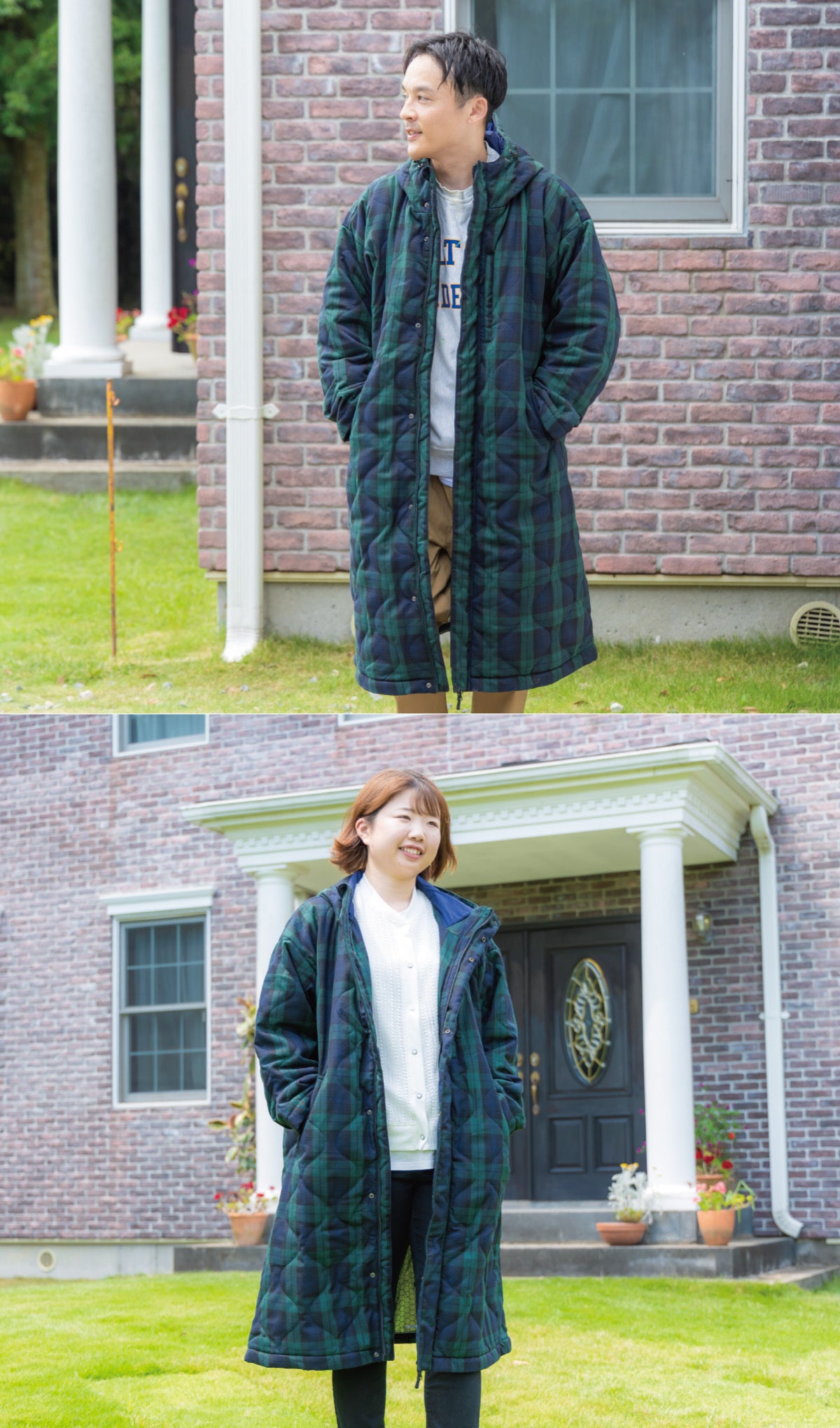 未来の暖房服2WAY】家も外もぽっかぽか！クラシックコートに変身