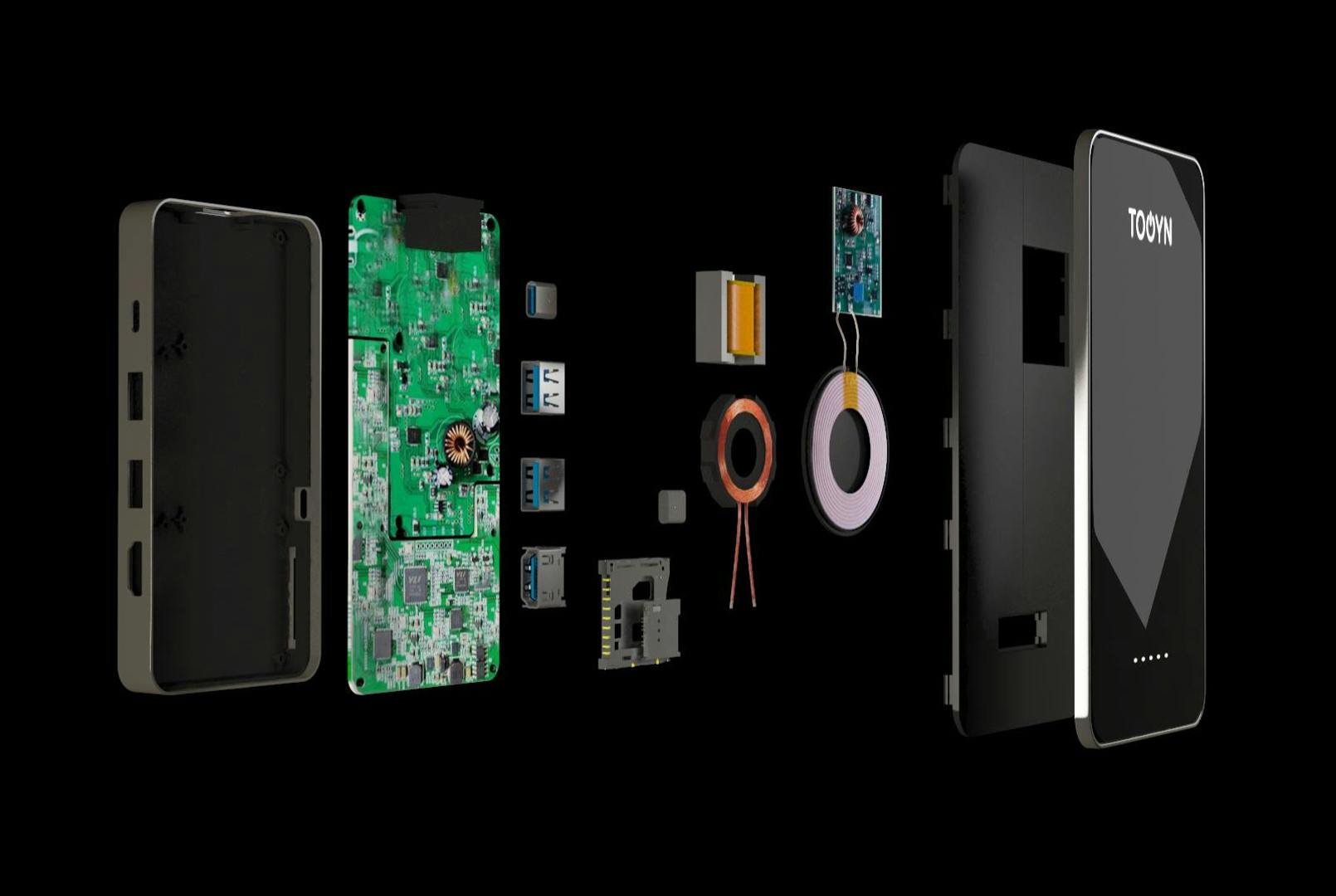 Apple製品の充電はこれ1つ 革新的なusb Cハブ付き充電器 Tooyn Campfire キャンプファイヤー Apple製品の充電はこれ1つ 革新的なusb Cハブ付き充電器 Tooyn Campfire キャンプファイヤー