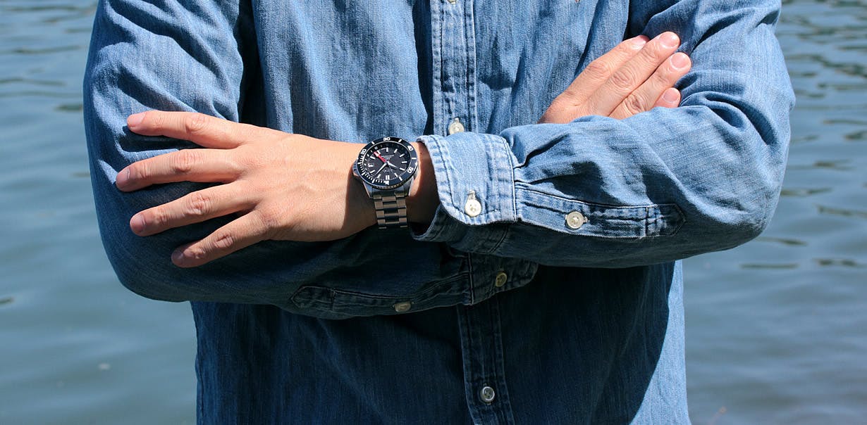 フォルティス自動巻き２００防水時計ブラック ダイバーズウォッチ メンズ腕時計 ブランド 200m防水 20気圧防水