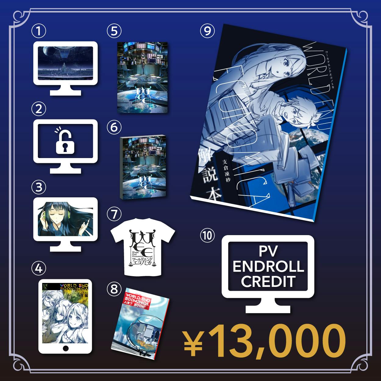 選べる配送時期 ワールドエンドエコノミカ WORLD END ECONOMICA グッズ